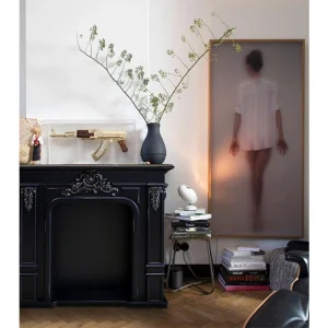 Tủ Trưng Bày Kem Gỗ Cứng Phòng Khách Tủ Trưng Bày Vườn Vintage Vetrinette Da Esposizione Nội Thất Gia Đình - Hình 4