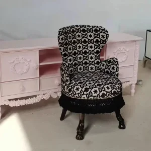 Vintage Ghế Sofa Đơn Accent Ghế Cho Nội Thất Phòng Khách Cổ Tầng Ghế стул ротанг Muebles дизайнерская мебель - Hình 3