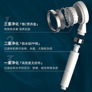 Vòi hoa sen làm đẹp vòi hoa sen khử clo nước mềm vòi hoa sen tăng áp đầu vòi sen phòng tắm siêu vòi sen đầu lọc thanh lọc