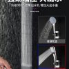 Vòi hoa sen phun nước tăng áp vòi phun điều áp Yuba thác nước mưa vòi hoa sen nhà tắm đặt máy nước nóng tắm