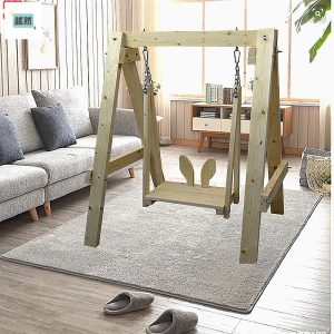 Xích đu Chuyên cung cấp xích đu ngoài trời ghế nôi trong nhà sân vườn ban công gỗ chống ăn mòn ghế lười treo ghế treo - Hình 2
