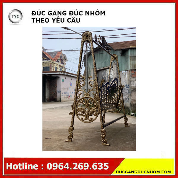 Xích đu gang kiểu dáng Châu Âu mẫu 3 - Hình 3 Xích đu gang kiểu dáng Châu Âu mẫu 3 - Hình 3