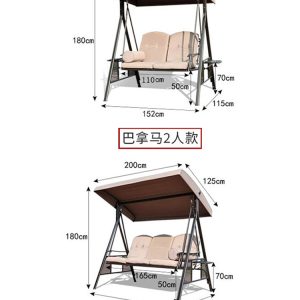 Xích đu Ghế treo Nhà lưới Ghế nôi màu đỏ Trong nhà Vườn treo Giỏ đan chéo Ghế lười xích đu Ngoài trời Ghế bập bênh Ngoài trời - Hình 4