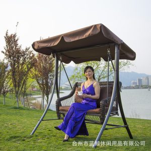 Xích đu Giải Trí Ngoài Trời Sân Vườn Sân Thượng Ban Công Đu Đôi Mây Trong Nhà Giỏ Treo Mây Treo Ghế Treo Ghế Bập bênh Tổ Chim - Hình 2