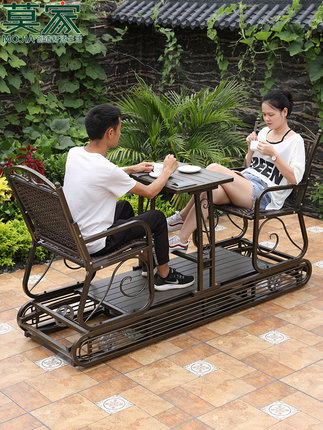 Xích đu Mojia xích đu ngoài trời bốn người ghế xích đu ghế mây ban công ngoài trời ghế treo xích đu đôi trong sân vườn ghế bập bênh điện Xích đu Mojia xích đu ngoài trời bốn người ghế xích đu ghế mây ban công ngoài trời ghế treo xích đu đôi trong sân vườn ghế bập bênh điện