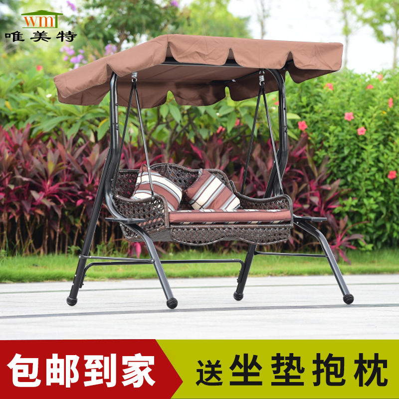 Xích đu ngoài trời Ghế bập bênh thư giãn trong nhà và ngoài trời Ghế treo đôi võng sân vườn xích đu ban công xích đu sắt - Hình 2 Xích đu ngoài trời Ghế bập bênh thư giãn trong nhà và ngoài trời Ghế treo đôi võng sân vườn xích đu ban công xích đu sắt - Hình 2