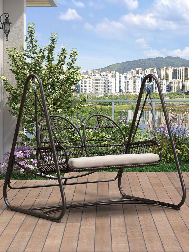 Xích đu ngoài trời Ghế treo ban công vườn nhà Võng xích đu giải trí Ghế xích đu Xích đu sân lưới - Hình 3 Xích đu ngoài trời Ghế treo ban công vườn nhà Võng xích đu giải trí Ghế xích đu Xích đu sân lưới - Hình 3