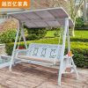 Xích đu ngoài trời hơn 10 tỷ ghế xích đu ngoài trời đôi ban công 3 người ghế xích đu sân vườn xích đu năng lượng mặt trời
