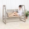 Xích đu ngoài trời sân biệt thự ghế bập bênh ngoài trời ghế xích đu sân vườn võng trong nhà ban công nhà ghế treo