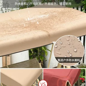Xích Đu Ngoài Trời Sân Vườn Sắt Hình Hoa Đính Đá Ban Công Ngoài Trời Giải Trí - Hình 2