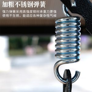 Xích đu Nhà máy bán buôn ngoài trời ngoài trời ban công xích đu ba người ghế treo sân vườn giải trí ngoài trời treo ghế xích đu - Hình 2