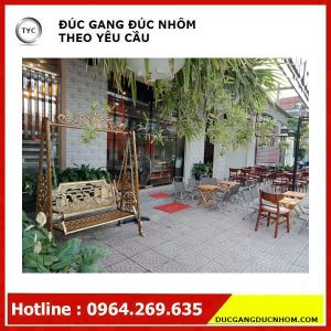Xích đu nhôm kiểu dáng Châu Âu mẫu 5 - Hình 2