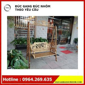 Xích đu nhôm kiểu dáng Châu Âu mẫu 5 - Hình 3