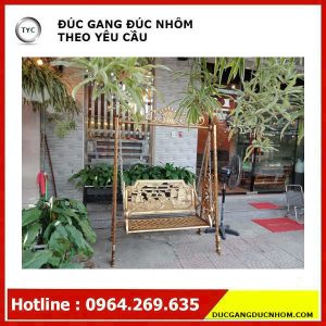 Xích đu nhôm kiểu dáng Châu Âu mẫu 5