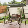 Xích đu sân vườn đu treo ghế gia đình chống mưa và chống nắng ngoài trời giải trí mây biệt thự sân vườn