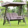Xích đu Sân vườn ngoài trời Xích đu Biệt thự ngoài trời Ban công Sân thượng Khách sạn Cafe Giải trí Ghế bập bênh đôi cho 3 người