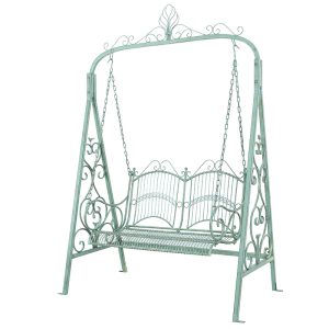 Xích đu sắt rèn ngoài trời nhập khẩu - Hình 5