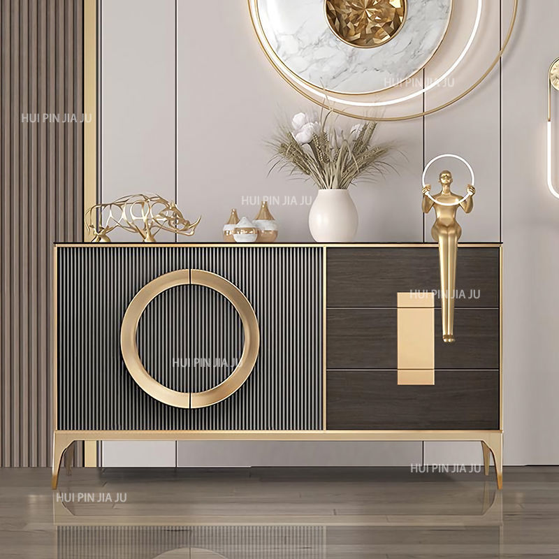 Ý tủ búp phê sang trọng phòng khách hiện đại hiên nhà phân vùng lối vào nhà hội trường để đồ tấm đá tủ để đồ - Hình 2 Ý tủ búp phê sang trọng phòng khách hiện đại hiên nhà phân vùng lối vào nhà hội trường để đồ tấm đá tủ để đồ - Hình 2
